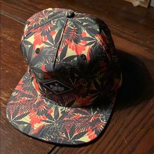 No Bad Ideas flowered snapback